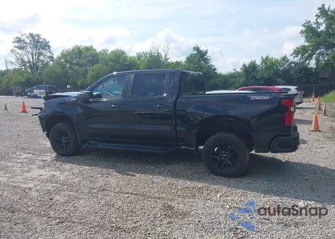 2020 Chevrolet Silverado 1500 4Wd Short Bed Lt Trail Boss из США, поврежденный, VIN 3GCPYFED5LG374853